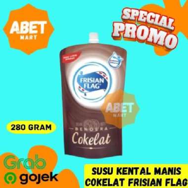 Susu Kental Manis Frisian Flag Pouch Coklat 280 Gr - SKM 280Gr Cokelat