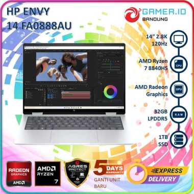 HP Envy X360 14 Ryzen 7 8840HS 32GB 1TB 14.0 2.8K 120HZ OLED