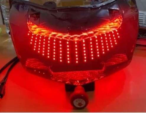 Stoplamp nmax old running lampu rem belakang smoke yamaha nmax