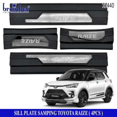 Sill Plate Samping Plastik Toyota Raize