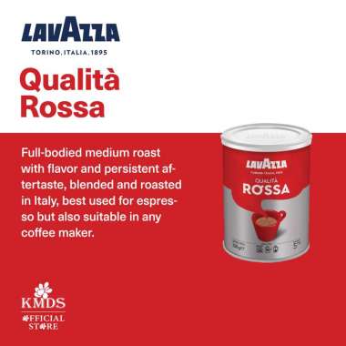 Lavazza Qualita Rossa Coffee Bean 250g TIN