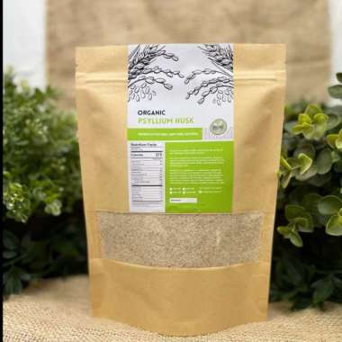 Bubuk Psyllium / Psyllium Husk Powder Organic 500 gram Pure