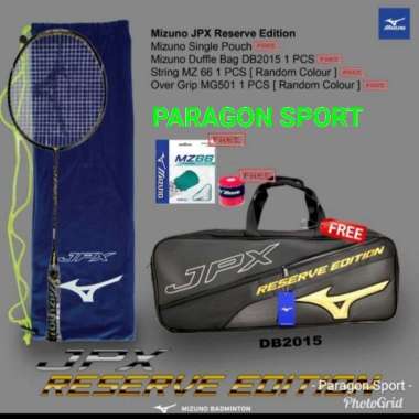 Raket Mizuno JPX RESERVE EDITION WITH DUFFLE BAG Hitam