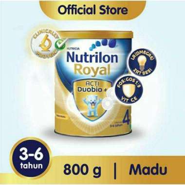 nutrilon royal 4/nutrilon royal acti duobio tahap 4 rasa madu