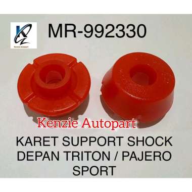 KARET TATAKAN SUPPORT SHOCK DEPAN MITSUBISHI PAJERO SPORT TRITON HARGA 2 PCS