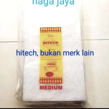 filter medium 100×30 cm filter HITECH aquarium dan kolam ikan kapas filter premium tebal