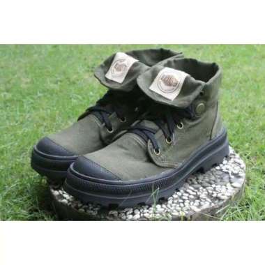 Garage - Sepatu Boots Pria Blackmaster Palladium Original Hand Made Bandung 40 Hijau