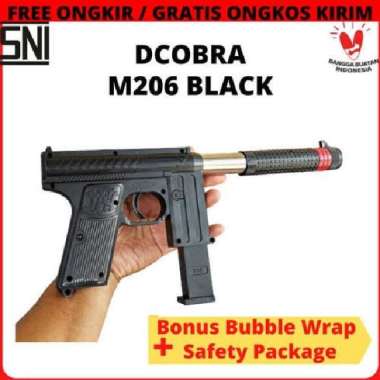 Mainan BB Plastik Dcobra M206 Smg Compact Kids Toys Great Power