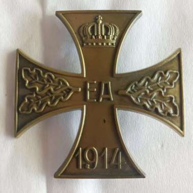 Pin Accessories WWI & WWII German Bahan Metal China Orign Reproduksi 1914 Badge