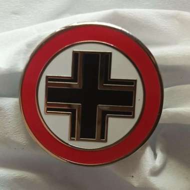 Pin Accessories WWI & WWII German Bahan Metal China Orign Reproduksi Classic Cross