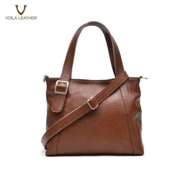 VOILA LEATHER Tas Tote Tas Selempang Wanita Kulit Asli Genuine Leather Tote Bag Sling Bag NEU BONITA