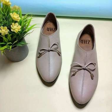 Sepatu kulit Garut Bahan Premium By Aqila Fashion 40 Mocca