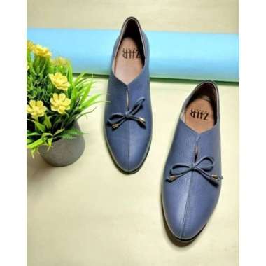 Sepatu kulit Garut Bahan Premium By Aqila Fashion 39 Abu