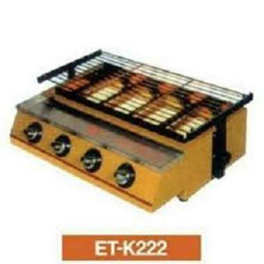 GETRA Kompor Grill BBQ Panggangan Sosis Gas 4 Tungku ET-K222 K222 ET K222 Bebakaran Getra