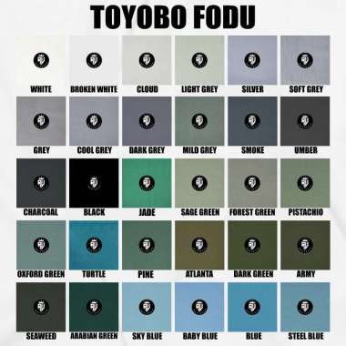 Kain Toyobo Fodu IMPORT - REVINTEX BANDUNG SAGE GREEN