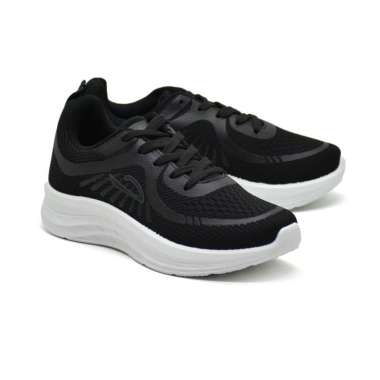 Carvil Sepatu Sekolah Galaxy - 02 LT Black/White 36