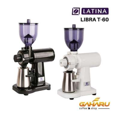 Grinder Listrik Latina Libra T-60 Penggiling Kopi Setara Latina N600 Putih