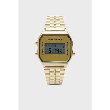 Jam Tangan Rantai Wanita Sofia Cleysia Digital - Gold, Silver, Rose Gold