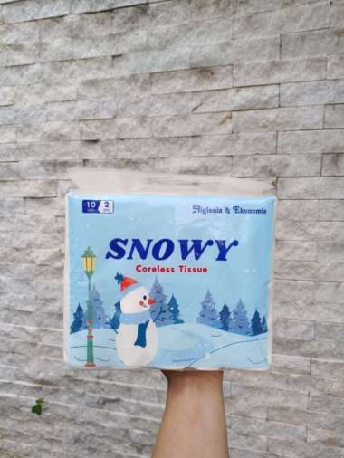 tissue see u coreless 10 roll / tissue see u murah/ tissue toilet - SNOWY SEE U