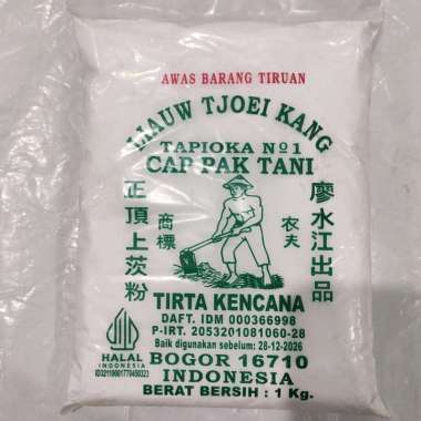 Liauw Tjoei Kang Tapioka Cap Pak Tani 1kg