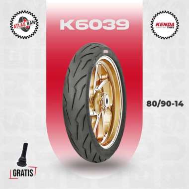 Ban Soft Compound Tubles Motor Matic KENDA K6039 80/90 Ring 14