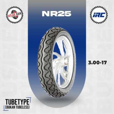 Ban Motor IRC NR25 3.00 Ring 17 Non Tubeless
