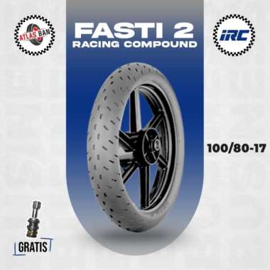Ban Tubles Motor Racing Compound IRC FASTI 2 100/80 Ring 17