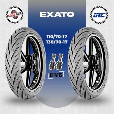 Paket Ban Motor Sport IRC EXATO NR88 110/70 - 130/70 Ring 17