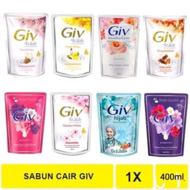 giv white sabun cair 400ml