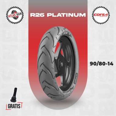 Ban Tubles Motor Matic CORSA R26 PLATINUM 90/80 Ring 14