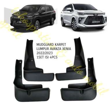 MUDGUARD KARPET LUMPUR RODA NEW AVANZA XENIA 2022 2023 Terbaik