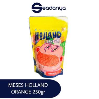 MESES HOLLAND ORANGE 250GR - Meises Holland Carnival Orange 250gr - Meses Warna Orange