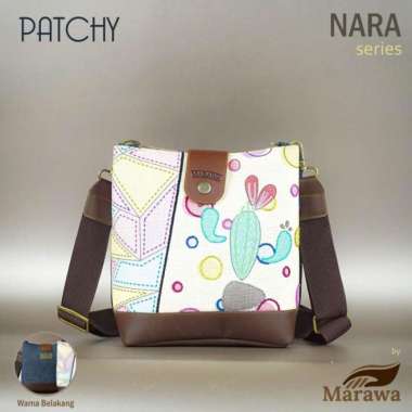 Tas Selempang Multifungsi Marawa Handmade Nara Series Patchy