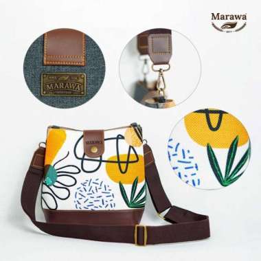 Tas Selempang Multifungsi Marawa Handmade Nara Series Seil