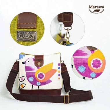 Tas Selempang Multifungsi Marawa Handmade Nara Series Tori