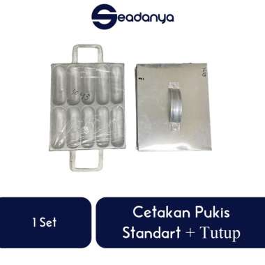 Cetakan Pukis Standart+Tutup-Cetakan Pukis Dan Tutupnya/Cetakan Pukis Isi 10+Tutup/Cetakan Pukis Mod