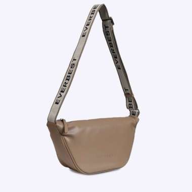 EVERBEST TAS SELEMPANG BAHU PRIA WANITA ORIGINAL ASLI ORI SLING SHOULDER BAG COKLAT BROWN EM39