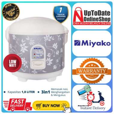 MIYAKO MCM528 MCM-528 528 RICE COOKER MAGIC WARMER PLUS 1.8L MIYAKO LOW WATT