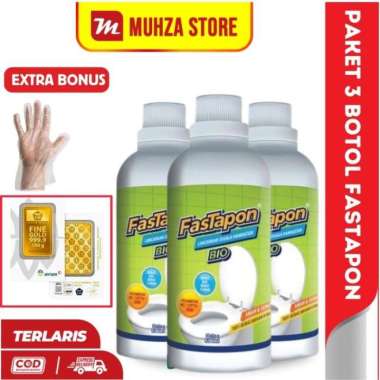 (3 PCS) Fastapon Bio Cairan Anti Sumbat dan Mampet WC Toilet