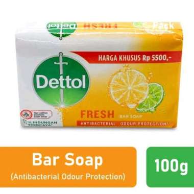 Promo Harga Dettol Bar Soap Fresh 100 gr - Blibli