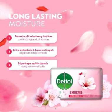 DETTOL SABUN BATANG 100GR SKINCARE 100GR