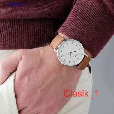 Original 100%!! TISSOT T109.610.16.037.00 Everytime Jam Tangan Pria Coklat Swiss Made Garansi Resmi