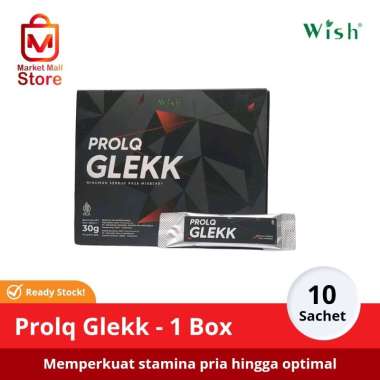 ProLQ Glekk by Dr Boyke Minuman Serbuk Pria Rasa Mixberry 1 Sachet