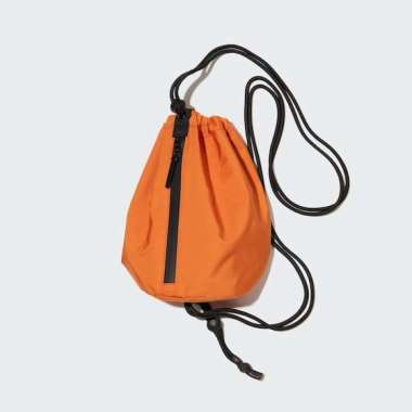 tas uniqlo funny tas selempang pria - Ungu Orange