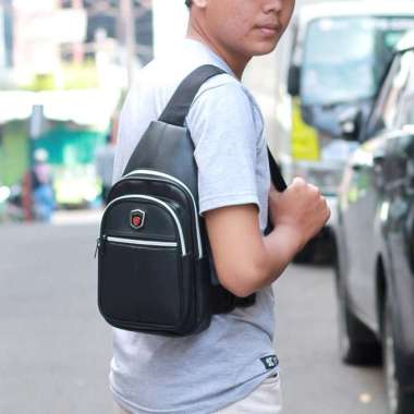 Tas Selempang Pria Waterproof Kuat Tebal Berkualitas Distro Ter