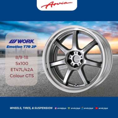 Velg Work Emotion T7R 2P 8/9-18 5x100 ET47L/42A Colour GTS