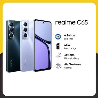 Promo Realme C65 8/128gb (tuv Sud 4 Tahun Lag-free | 45W Fast
