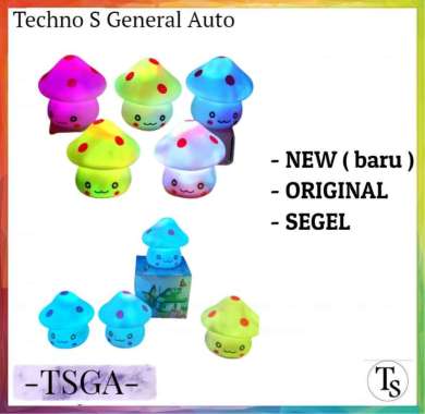 Lampu Tidur LED Karakter Warna Warni / Lampu LED Hias Jamur Icon Light Lamp Mushroom