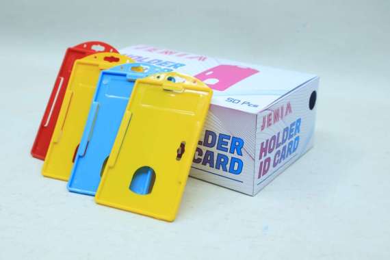 Casing Cover ID Card Holder / Tempat Name Tag / Frame Gantungan kartu nama Plastik