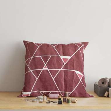 Bantal Sofa Kursi Motif Ukuran 40x40cm - 60x60cm LP 40x40cm Getris